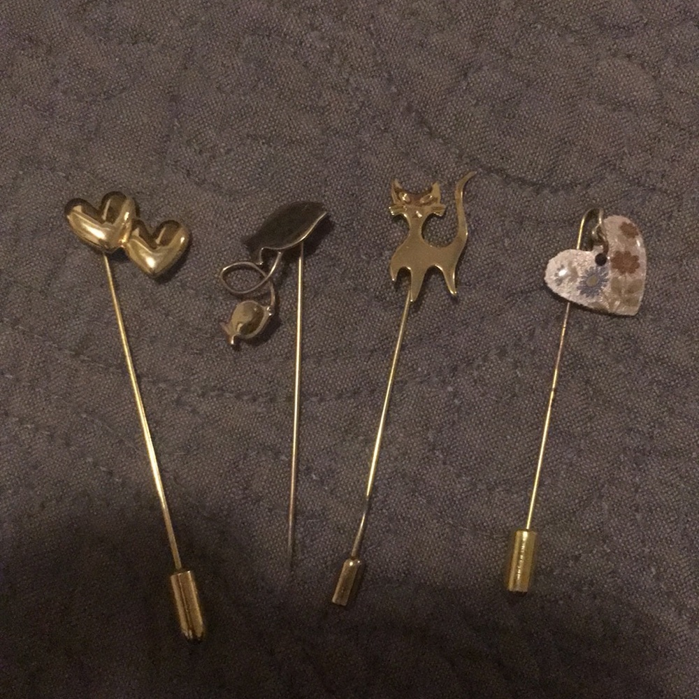 Stick pins